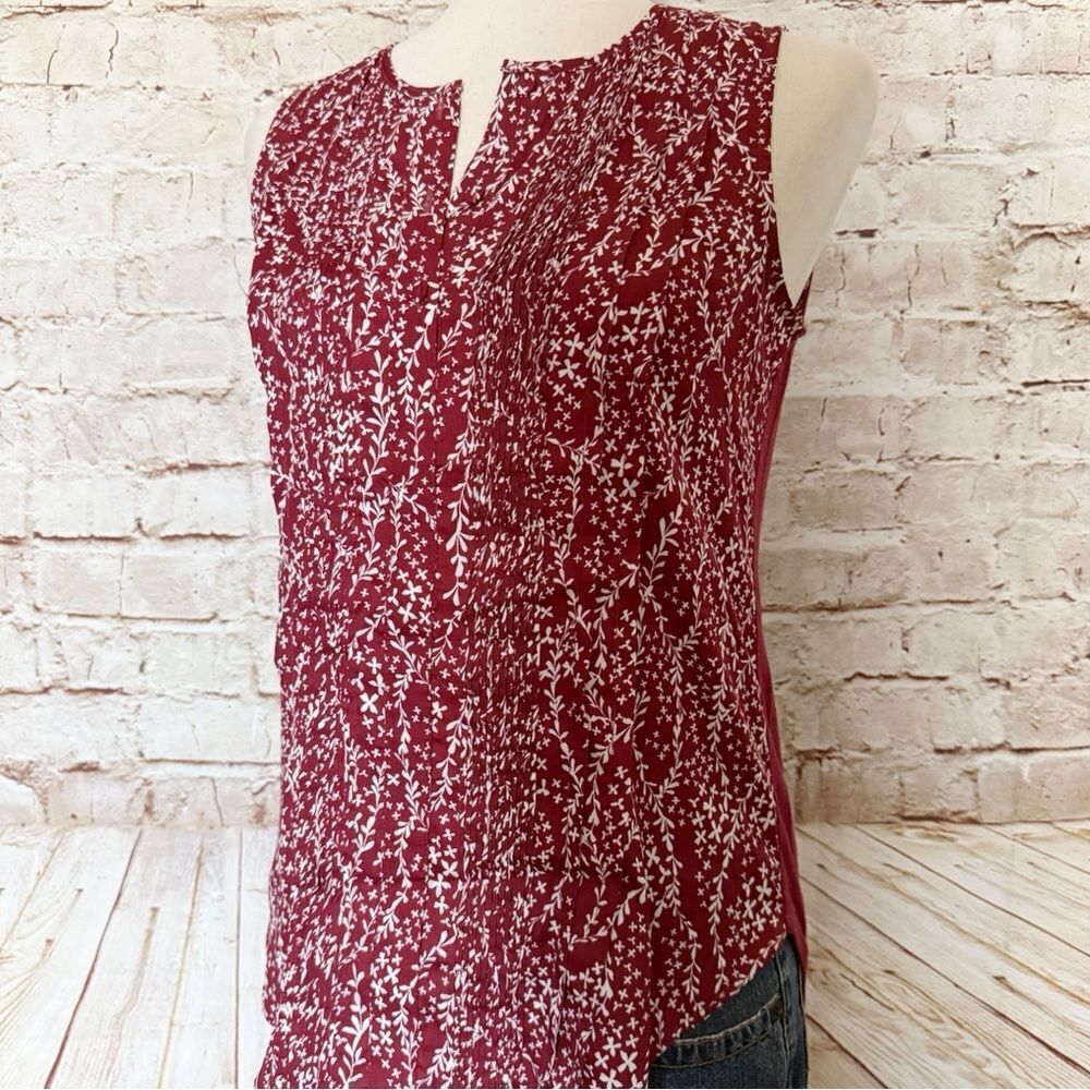 Dolan Jules floral sleeveless top